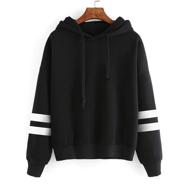 Autumn Stylish Design Long Sleeve Women Hoodies Sweatshirts Hooded Female Jumper Women's Tracksuits Wram Pullover Tops