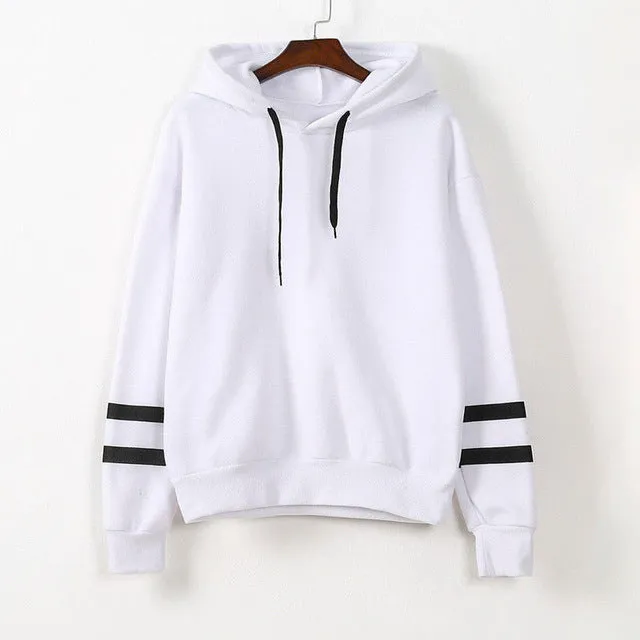 Autumn Stylish Design Long Sleeve Women Hoodies Sweatshirts Hooded Female Jumper Women's Tracksuits Wram Pullover Tops