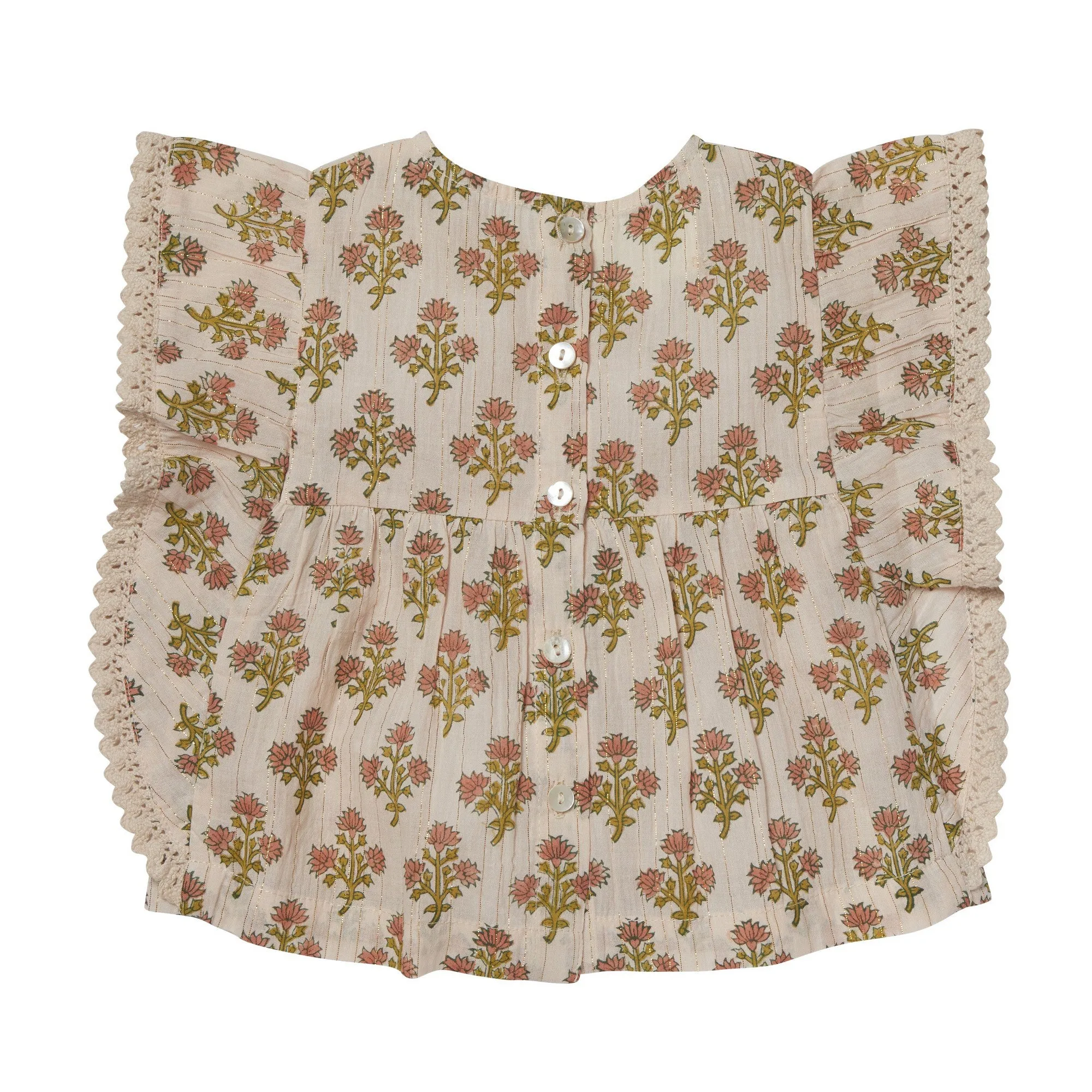 Bonheur du Jour Paris Baby   Girls Blouse Pink