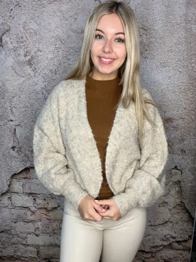 Boucle Sweater Shrug