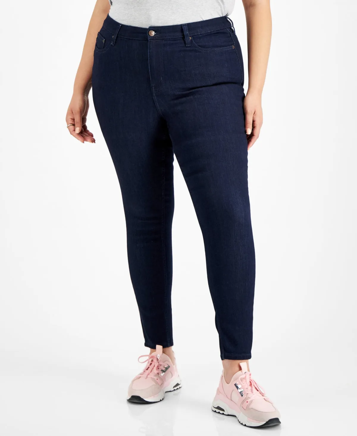 CALVIN KLEIN Trendy Plus Size Skinny Jeans