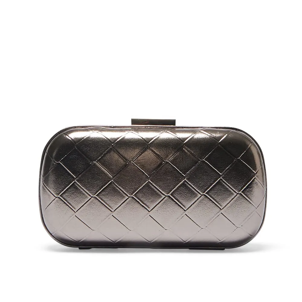 Chic Clutch in Pewter Weave