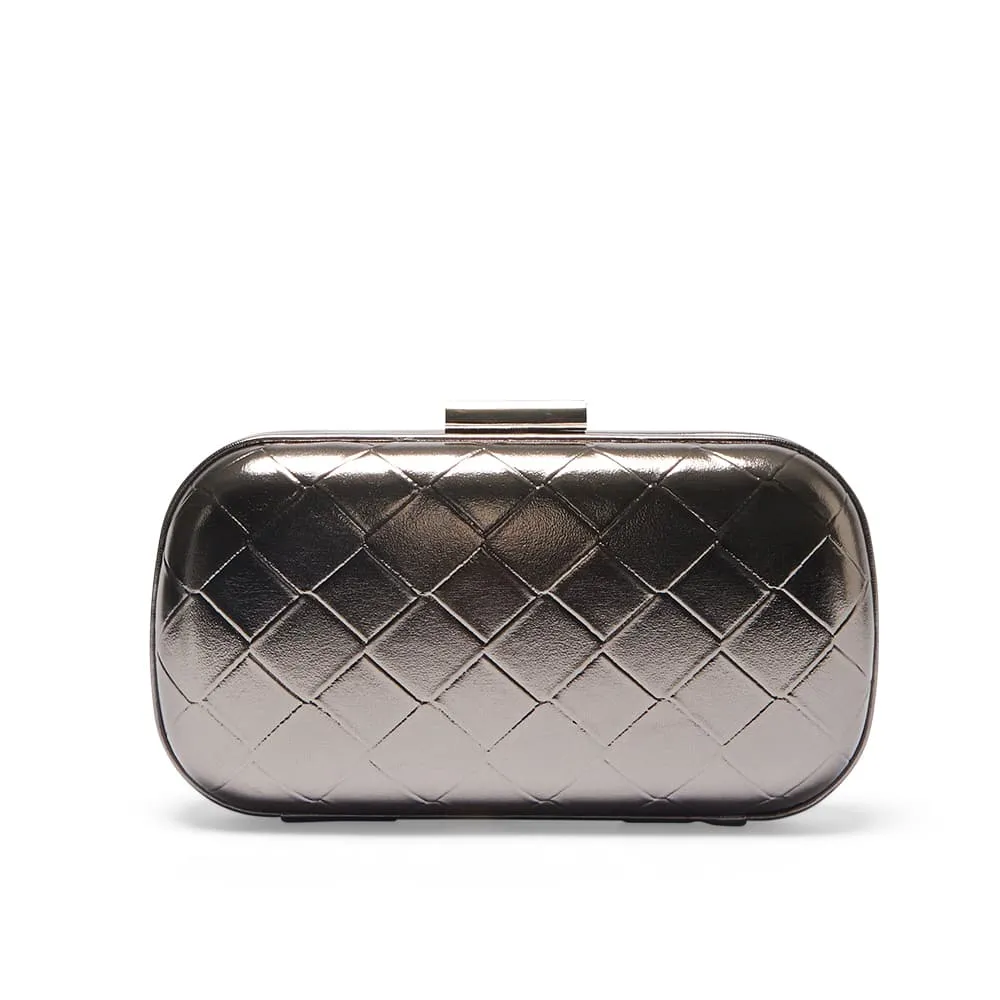 Chic Clutch in Pewter Weave