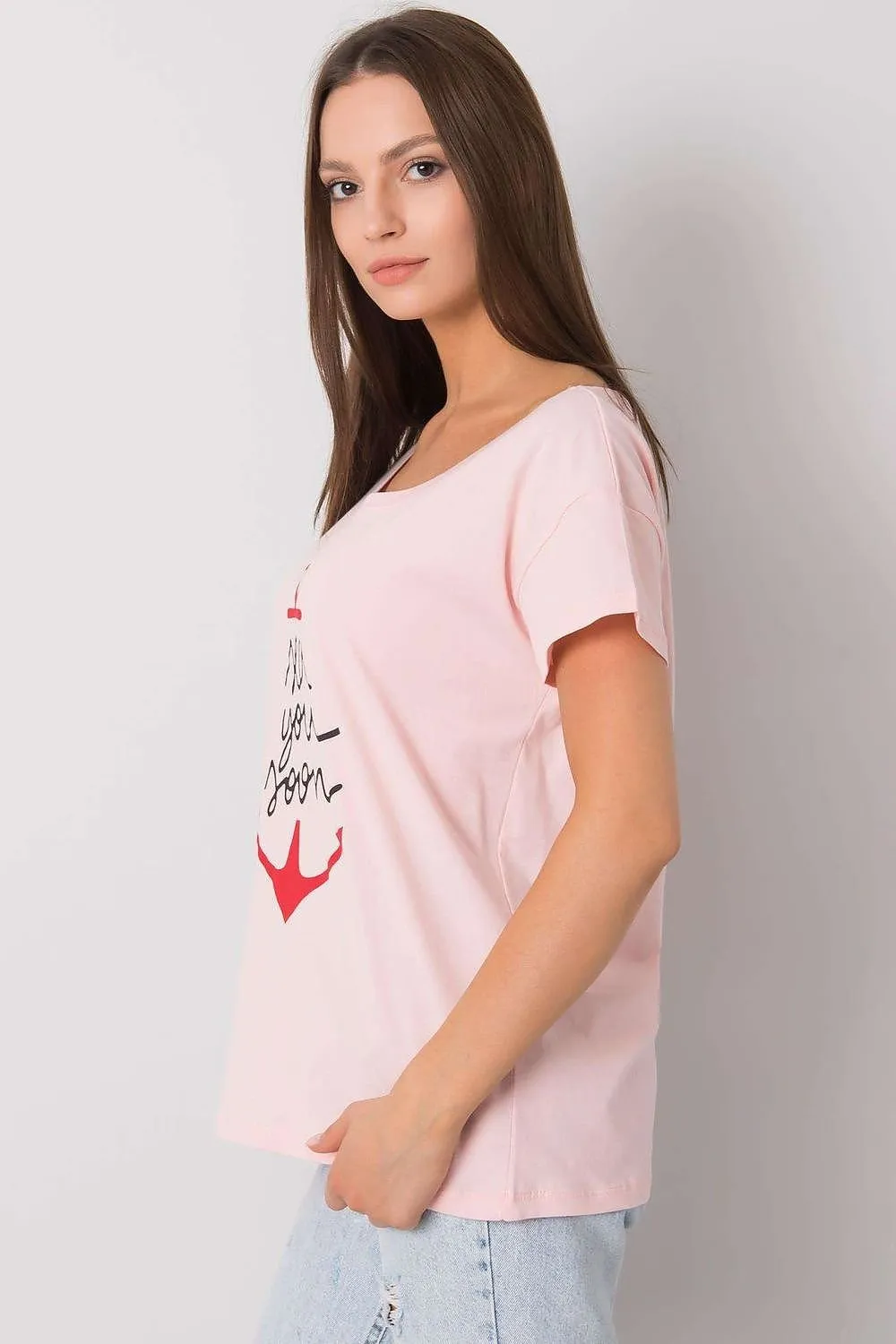 Chic Graphic Print Women's Top