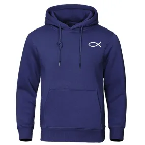 Christian Ichthys Symbol Hoodie