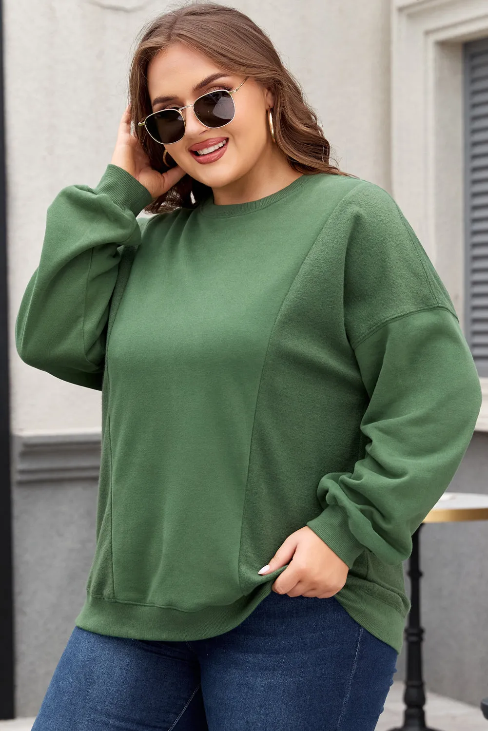 Crewneck Plus Size Sweatshirt