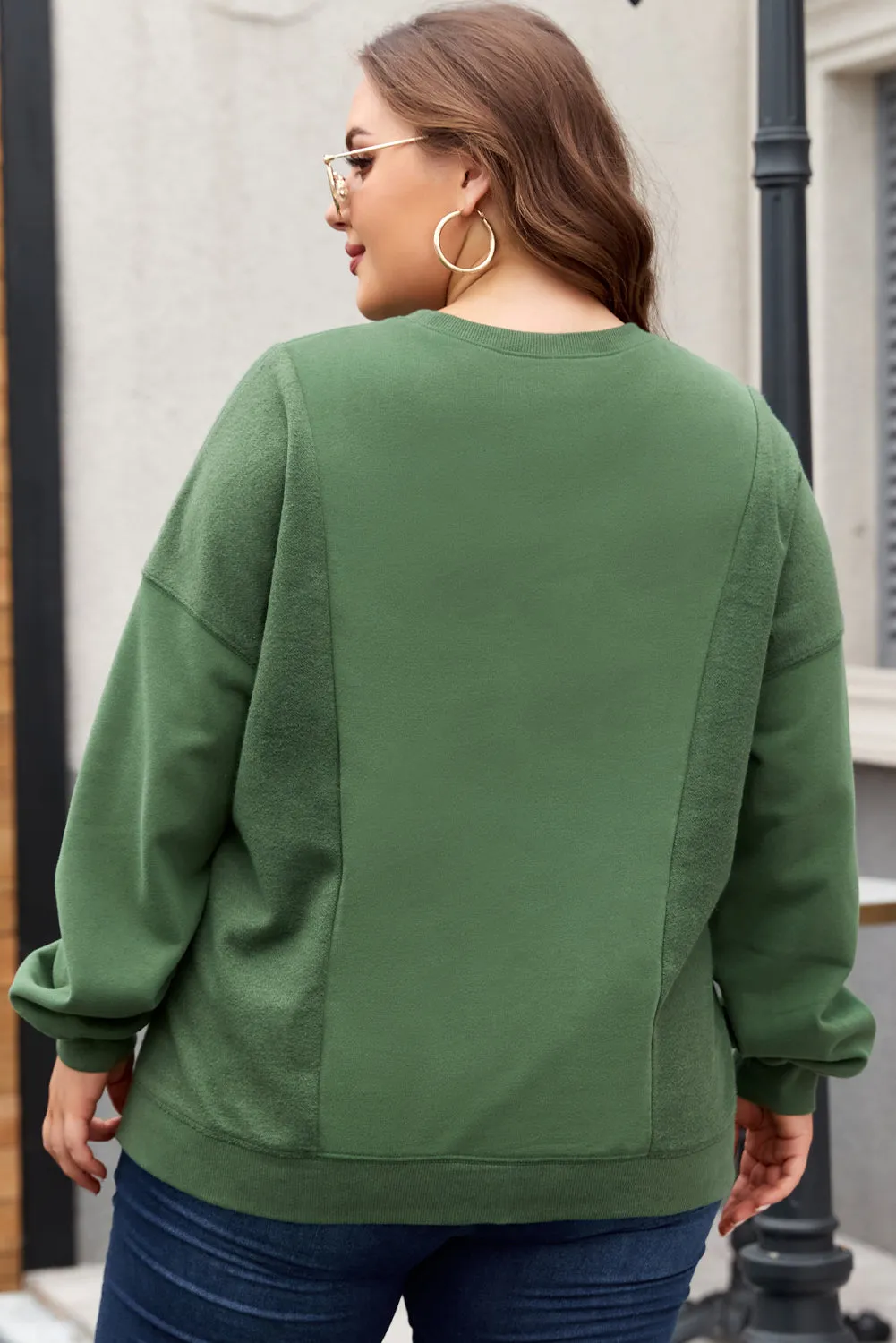 Crewneck Plus Size Sweatshirt