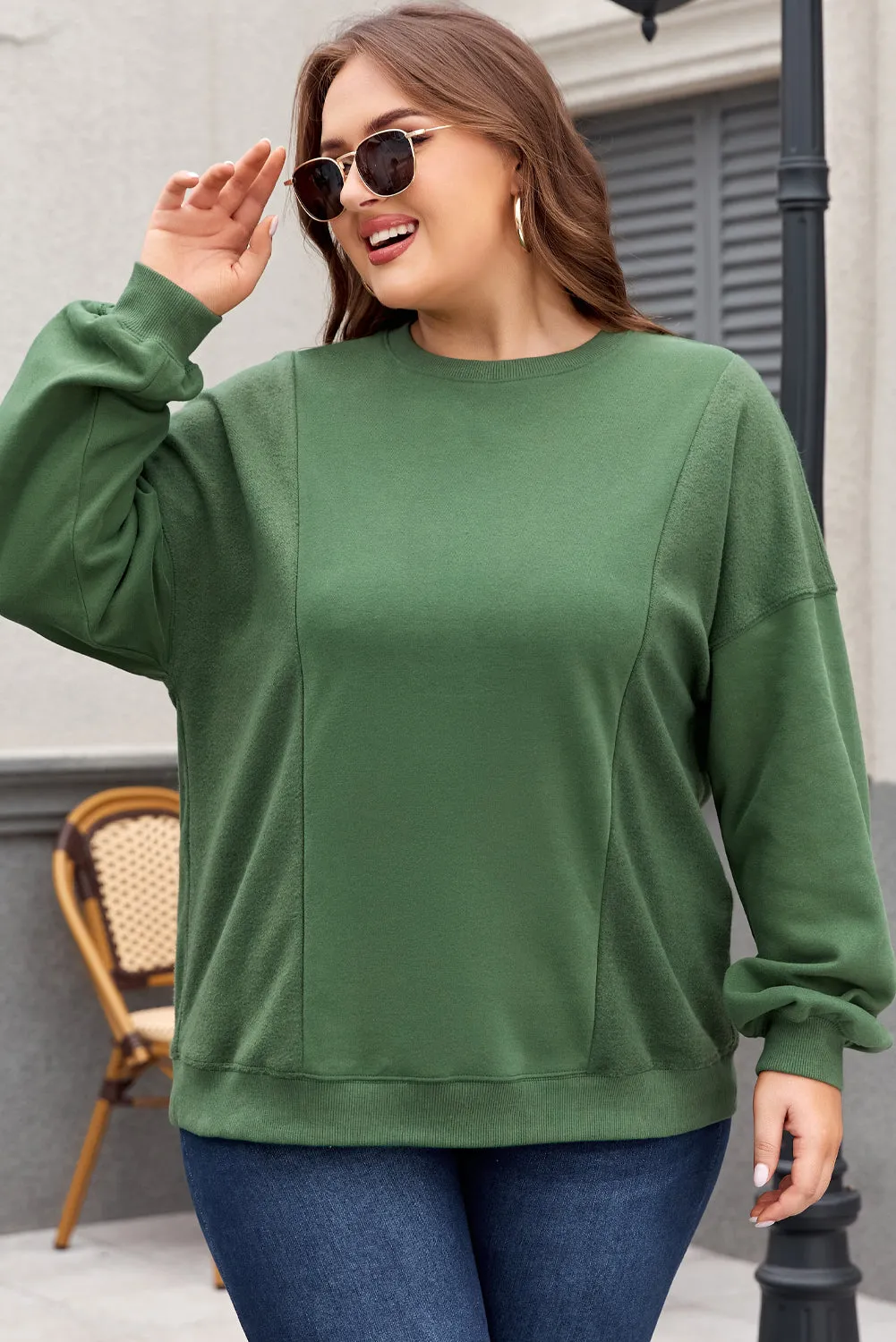 Crewneck Plus Size Sweatshirt