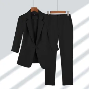 Fleur | Elegant ladies blazer & pants set