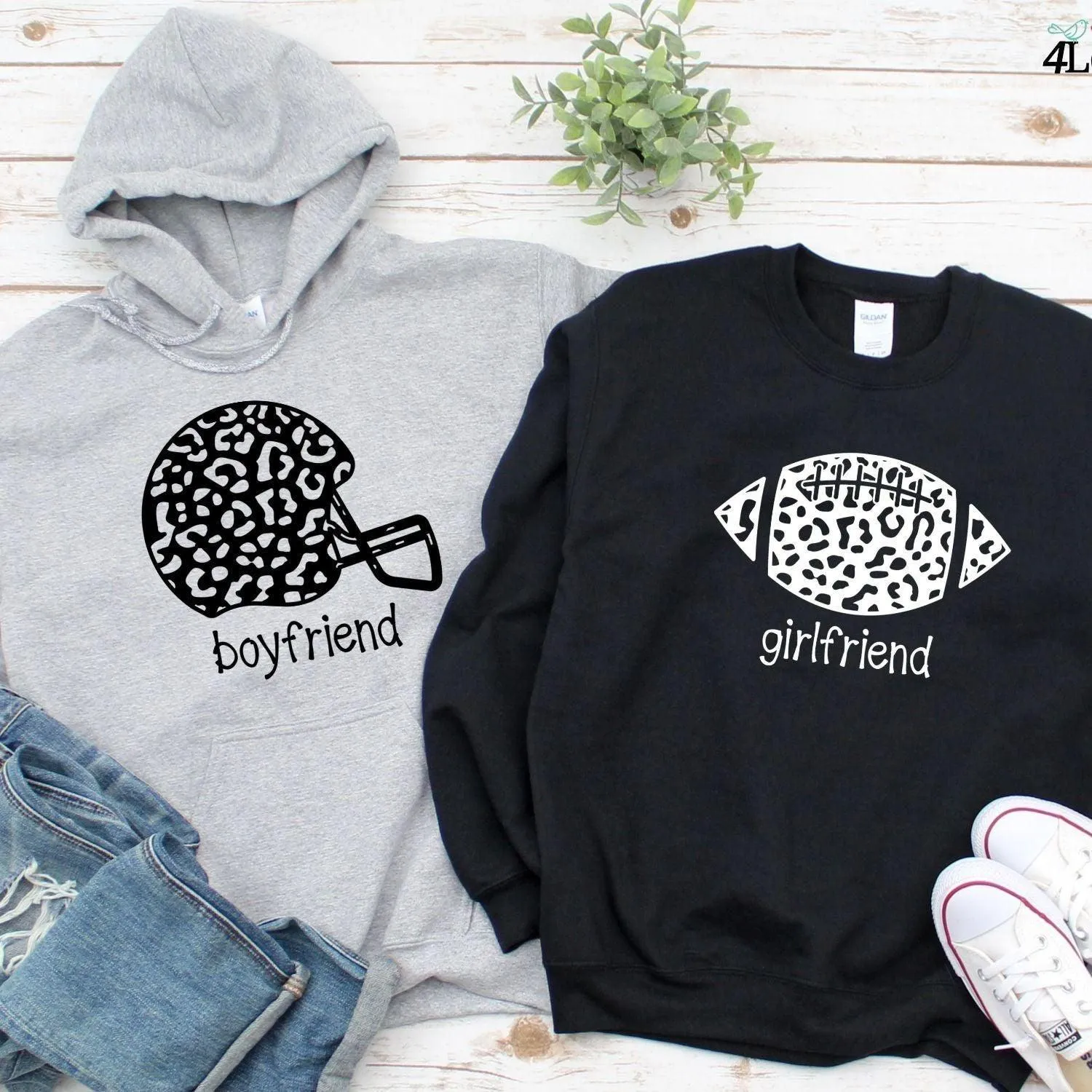 Football Lovers' Unisex Stylish Matching Set - Perfect for Couples