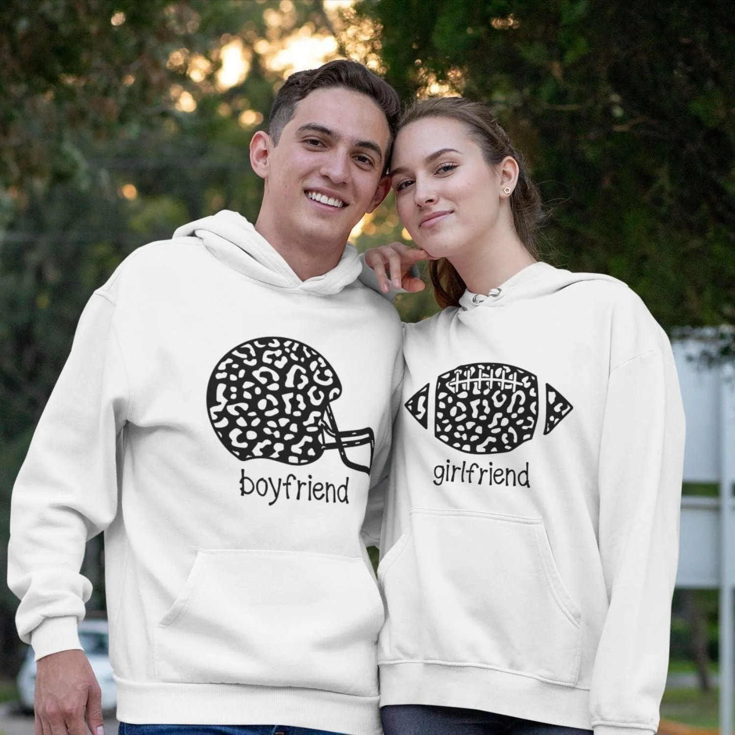 Football Lovers' Unisex Stylish Matching Set - Perfect for Couples