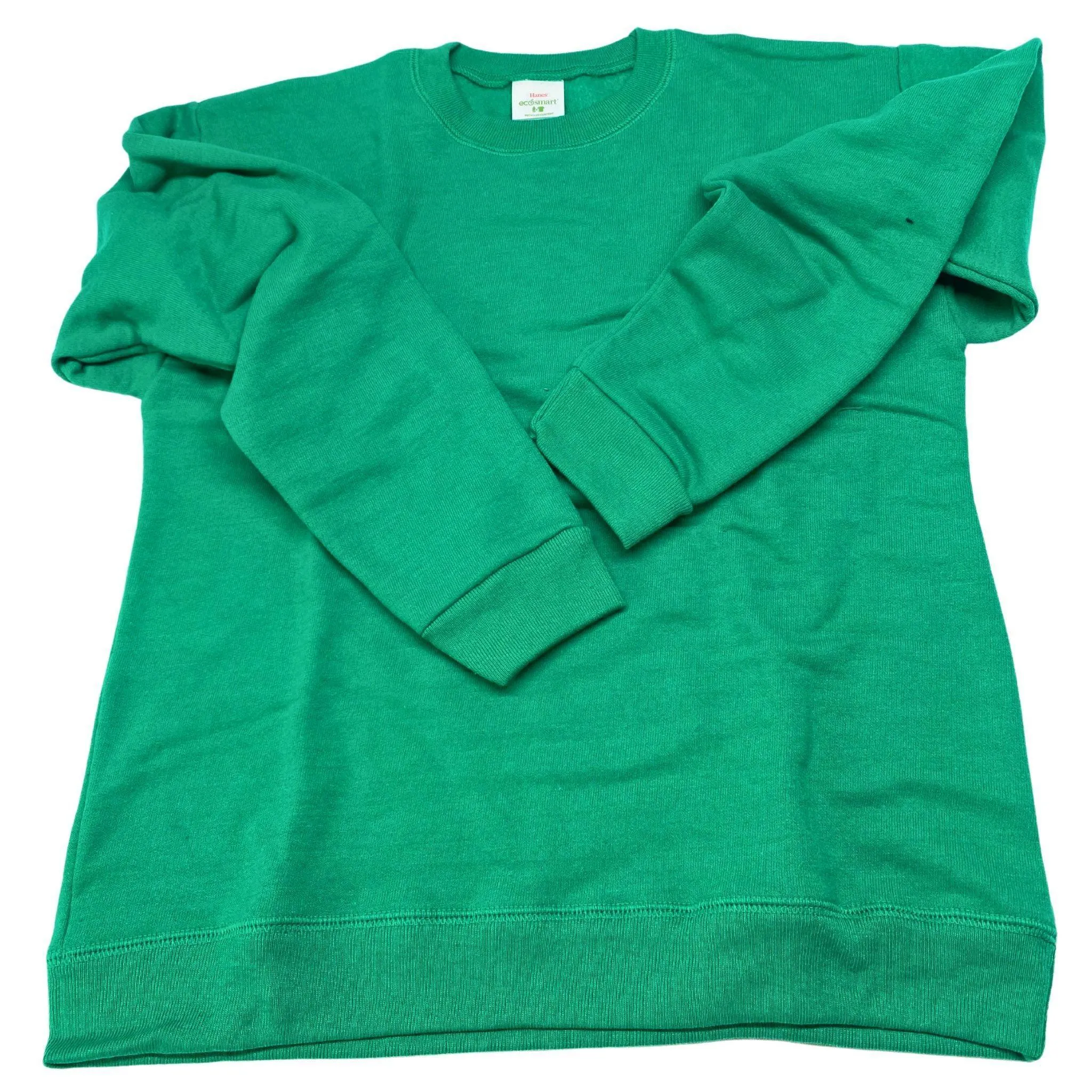 Hanes Kelly Green Sweatshirt Different Sizes (48 Pcs Lot)