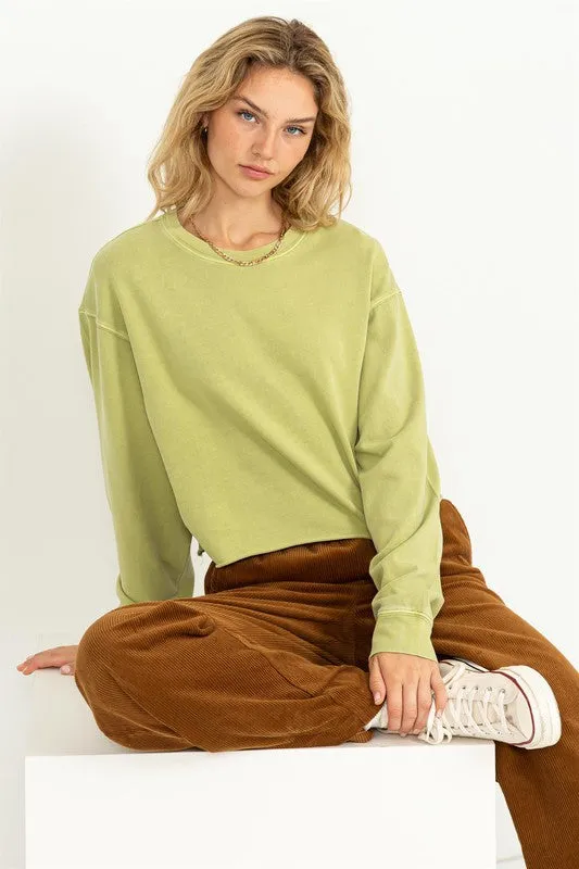 HYFVE Chic Take Long Sleeve Sweater