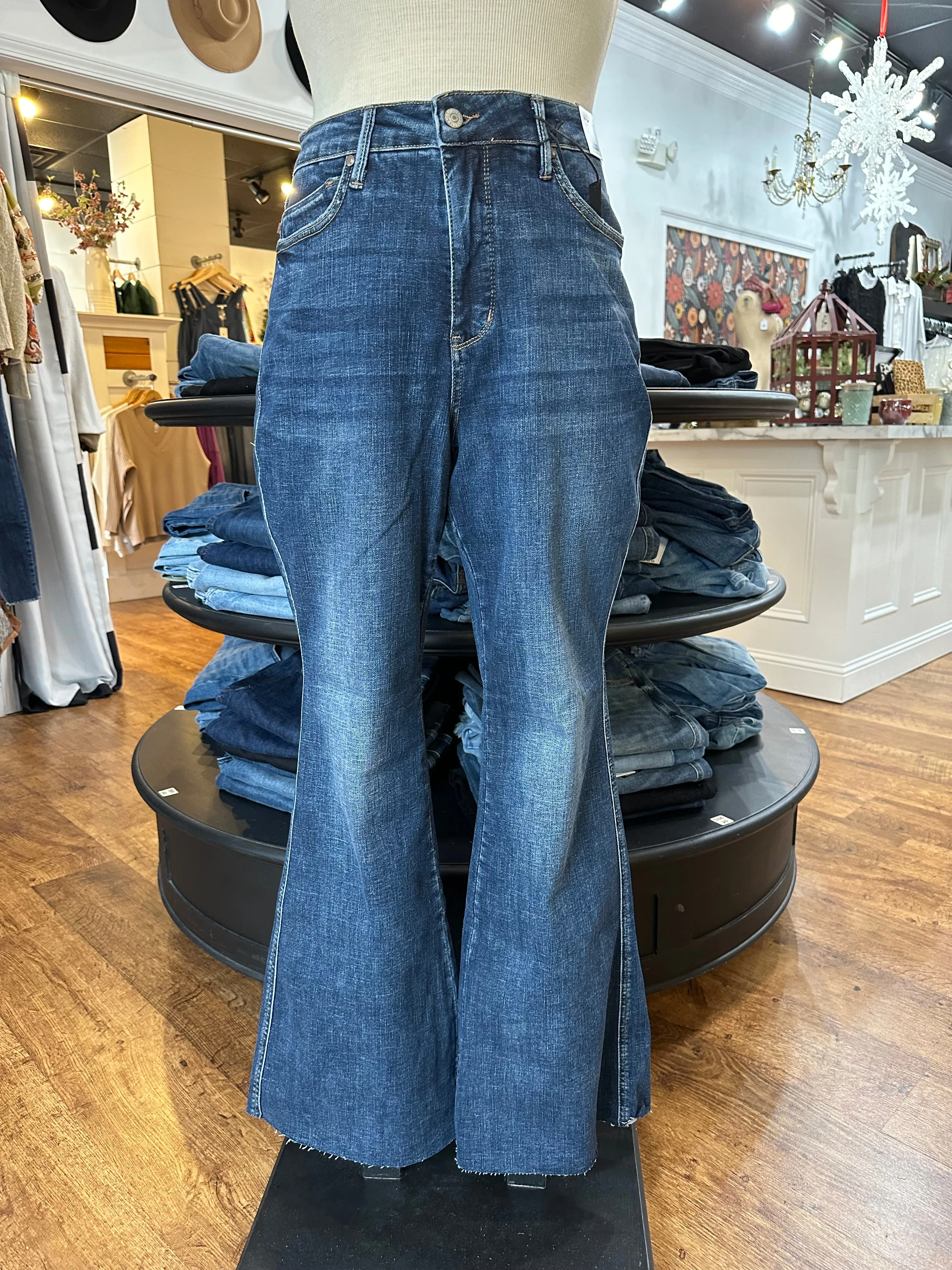 Judy Blue High Waist Tummy Control Flare Jean ~ HOLLY