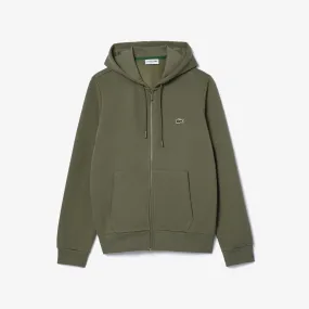 Lacoste Classics Fit Zipped Fleece Hoodie