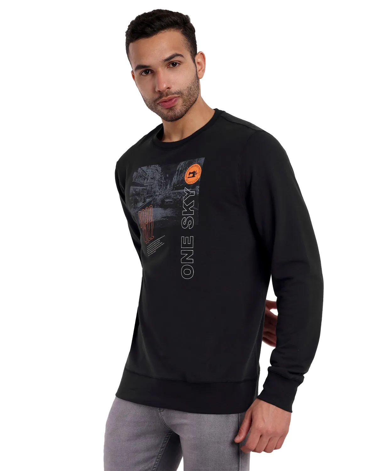 Men Black Sweatshirt