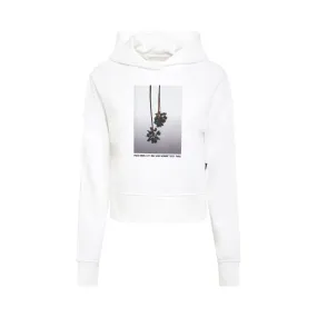 Mirage Cotton Hoodie in Off White