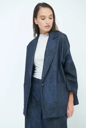 Oversized textured blazer wholesale