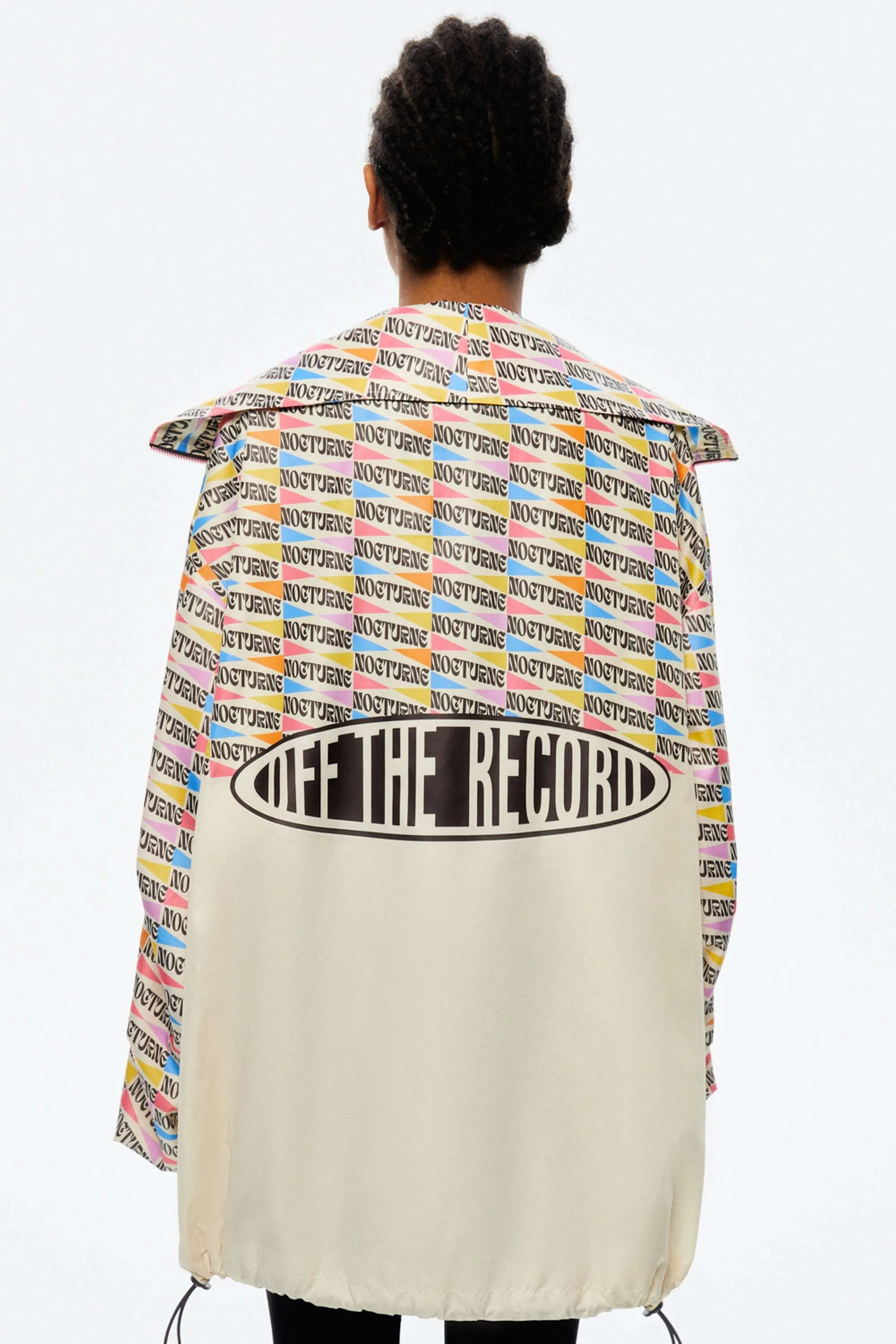 Printed Oversized Jacket (Final Sale)