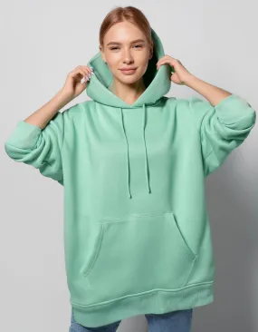 Seafoam Splash Mint Green Hoodie