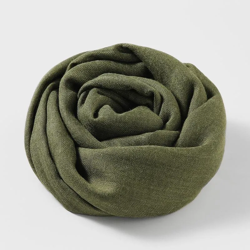 Soft Linen Texture Scarf