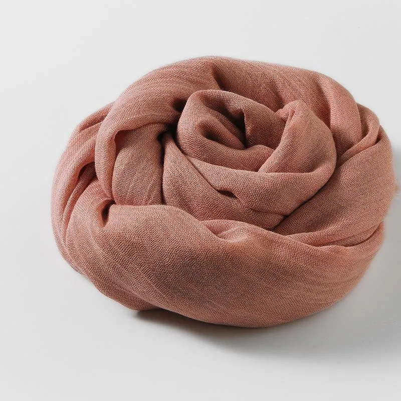 Soft Linen Texture Scarf