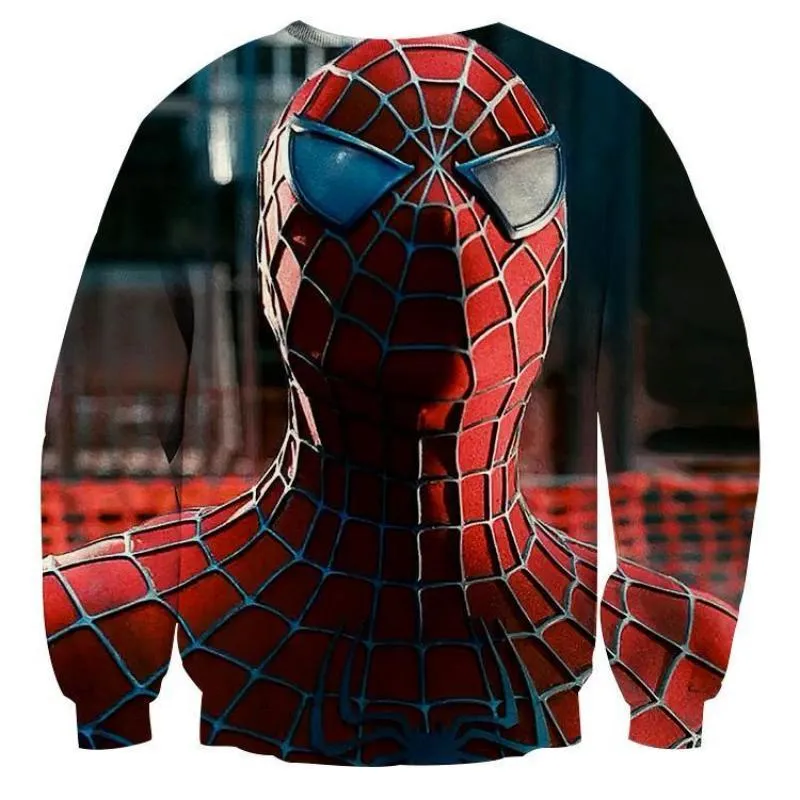 Spiderman Stylish 3D Printed Spiderman Sweatshirt