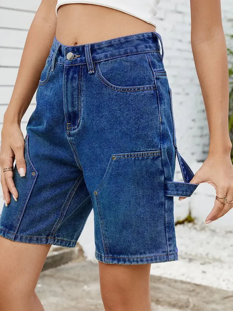 Summer Trendy Street Denim Shorts