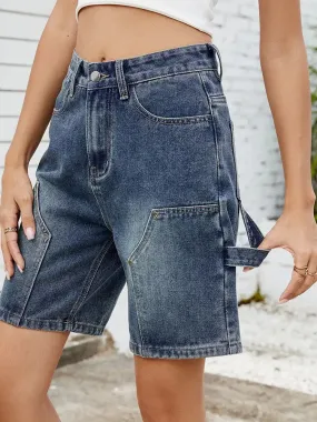 Summer Trendy Street Denim Shorts