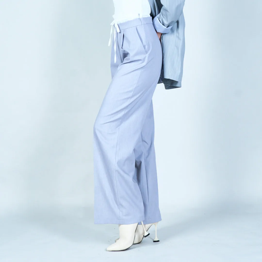 Wide-leg drawstring trousers wholesale