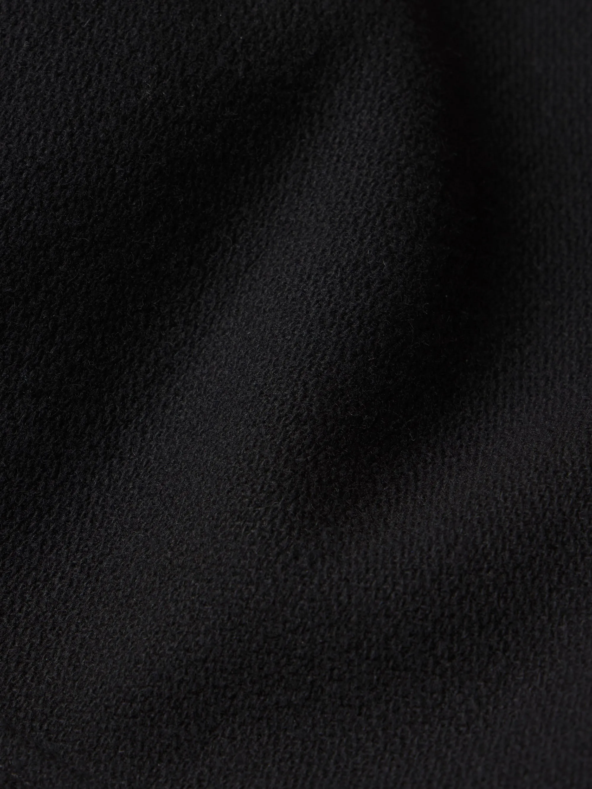 Woolen Workwear Jacket -- Black