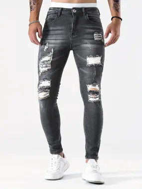 Zyren Jeans | Heren gescheurde jeans