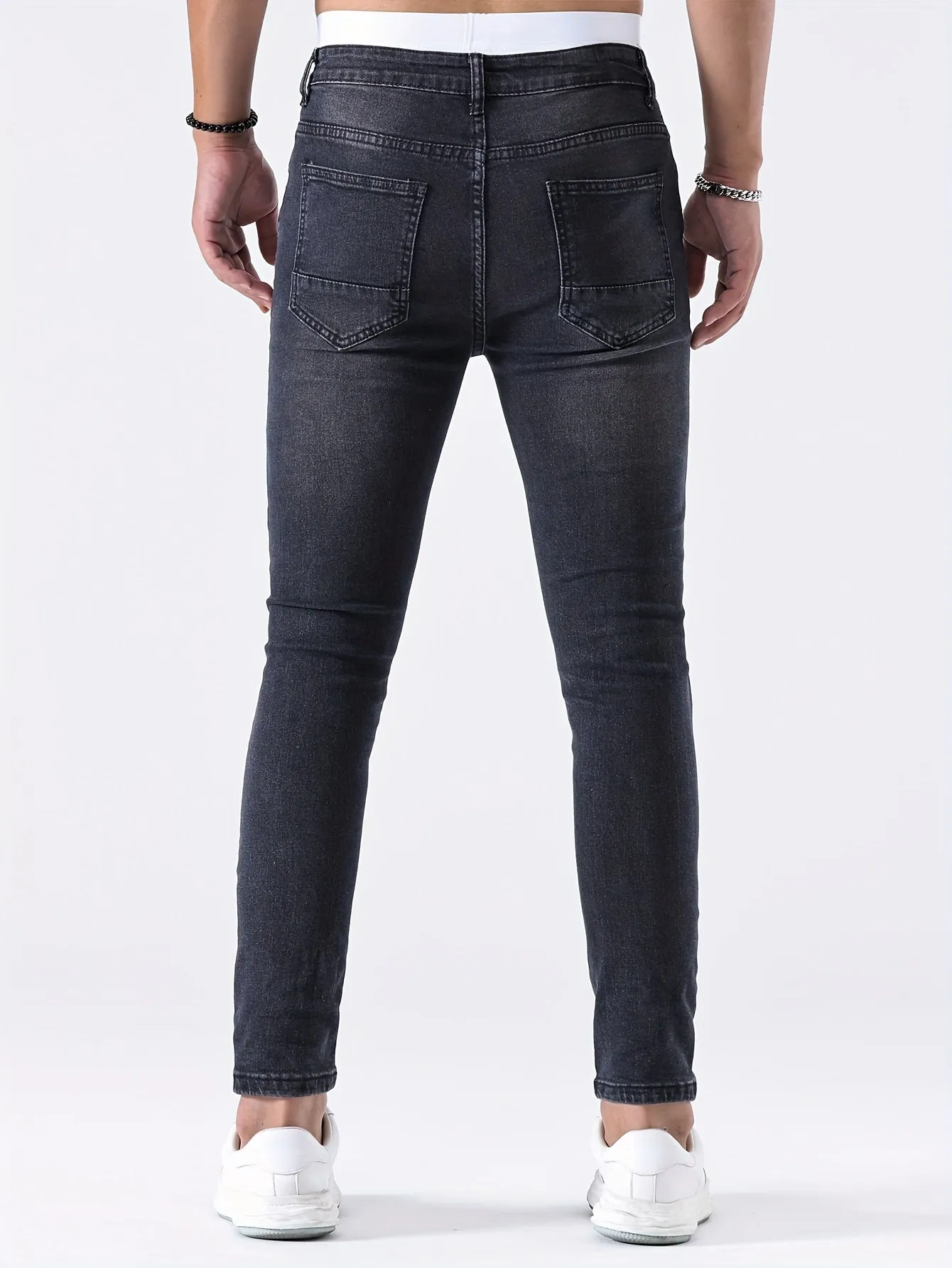 Zyren Jeans | Heren gescheurde jeans